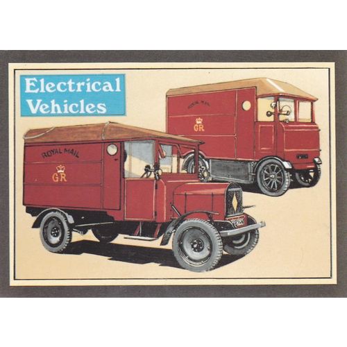 Artist Drawn G.P.O Post Office Electric Vehicles Of 1928 Postcard (PO187)