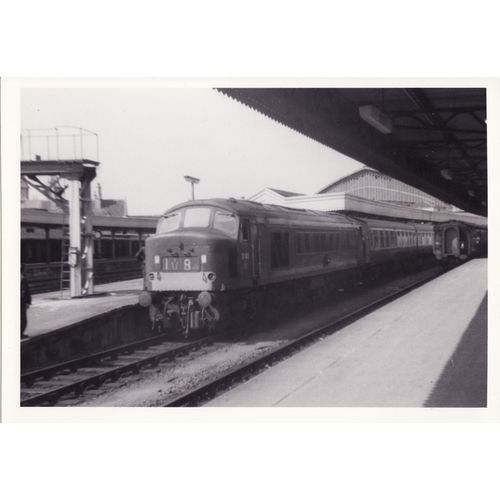 Railway Photo BR Class 46 Peak D185 Bristol Temple Meads 1969 Diesel Loco