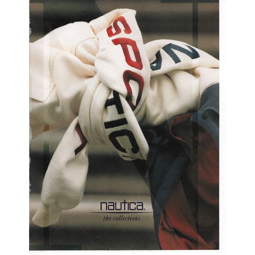 Nautica Sports clothing classic Full 4 Page Print Ad September 1994