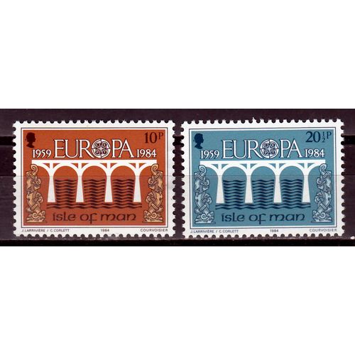 Man Eiland Europa Cept 1984 postfris
