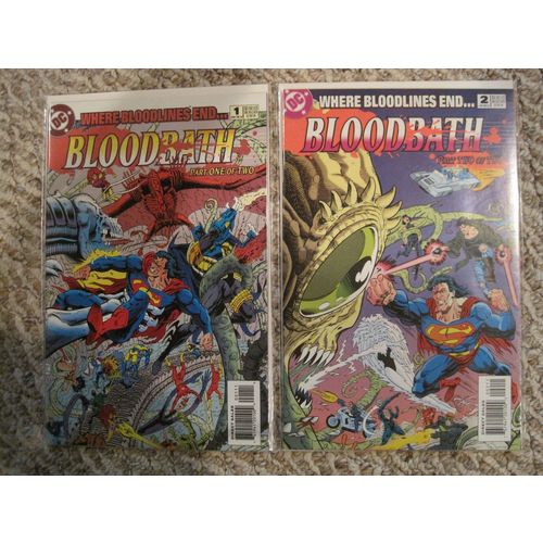 Bloodlines Saga (DC Annuals), All 25 Chapters, Comp. Story, Excellent Condition