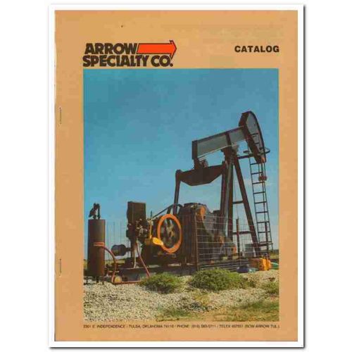 Arrow Specialty Company 1983 Vintage Catalog Single Twin Cyl Engine