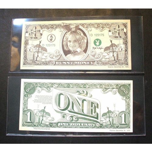 10 - Playboy Casino Fun Nite & Bunny Money Holders - Large Size 7 7/8 x 3 3/8
