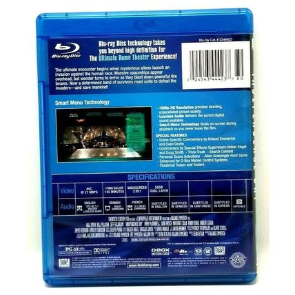 Independence Day (Blu-ray Disc, 2007) (L38)