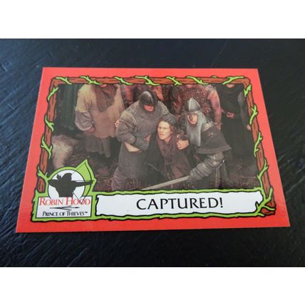 1991 Topps Robin Hood Prince of Thieves Card # 47 Captured! Near Mint (7)