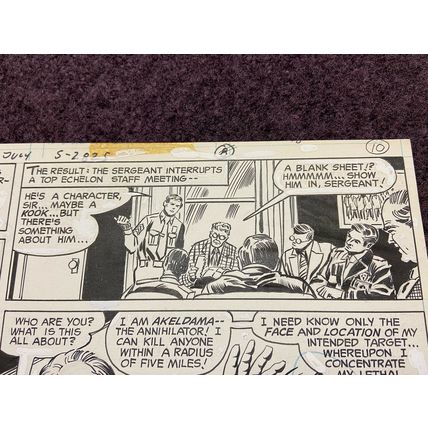 Batman #301 p8 (1978) Calnan Batman 1st appearance as Akeldama the Annihilator