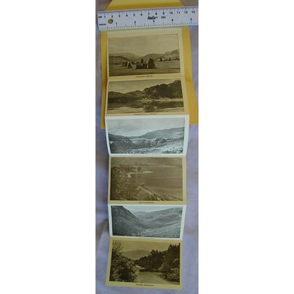 Vintage: unused 6 view lettercard Keswick & District No. 2