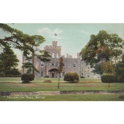 Tollerton Hall Nottingham Old Postcard