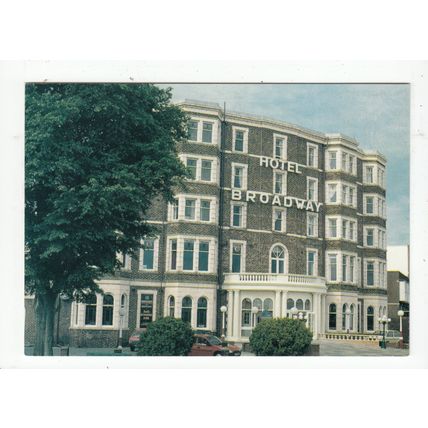 The Broadway Hotel Morecambe Postcard Lancashire