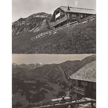 Alkoholfr Restaurant Schwandfeldspitze Adelboden 2x Swiss Postcard s