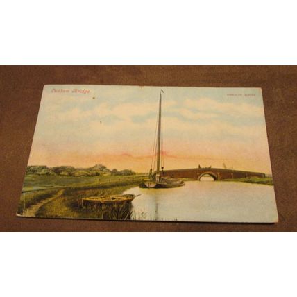 1905 fr Jarrolds postcard -Boats @ Ludham Bridge, Norfolk Broads