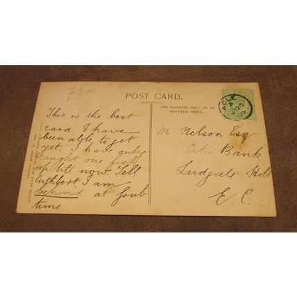 1905 fr Jarrolds postcard -Boats @ Ludham Bridge, Norfolk Broads