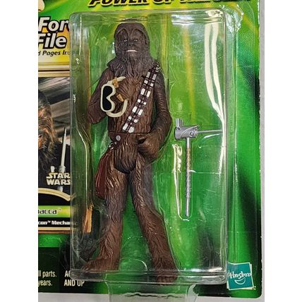 Star Wars 2000 - 2001 PotJ Chewbacca Millennium Falcon Mechanic .0300 c85-1