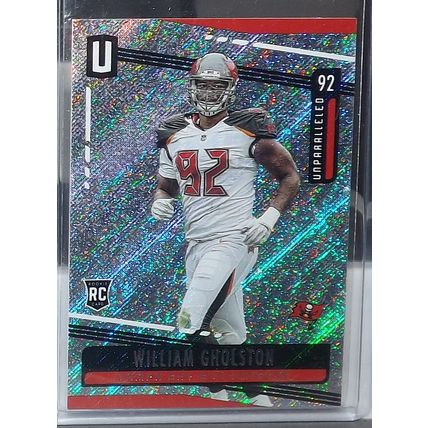 2019 Panini Unparalleled WILLIAM GHOLSTON (Buccaneers) Rookie Card #150