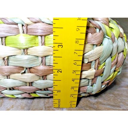 Cappelli Straworld Bag BOHO Floral Woven Beach Purse Spring Summer NWT FLAW!