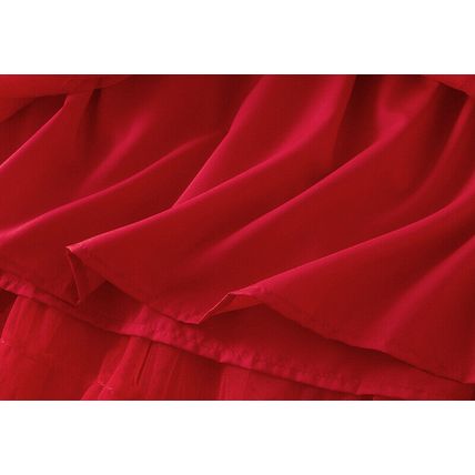Mesh Cake Skirt Spring/Autumn Women's New Skirt Mesh Skirt Pleated Long Skirt