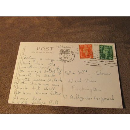 1950s Postcard - The Spa, Bridlington Yorkshire - Artist Brian Gerald / A490