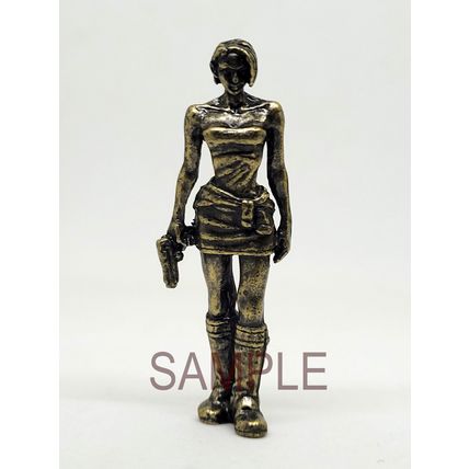BIOHAZARD 3 Jill Valentine Metal Mini Figure (COPPER) - HK Comic Resident Evil