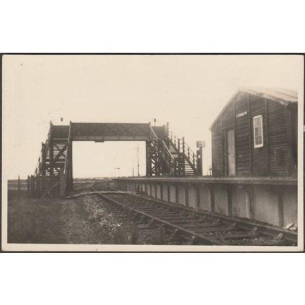 Unidentified Railway Station, c.1930s - Photograph