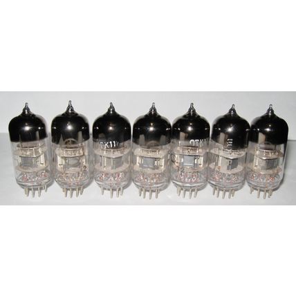 6N3P-E / 6CC42 / 6385 / ECC42 Double Triode USSR vacuum tube NEW 7pcs TESTED
