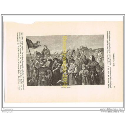 ROYALIST LEVIES, ENGLAND c1643, Illustration, c1870