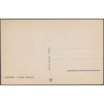 Teatro Olimpico, Vicenza, c.1930s - Chiovato Cartolina