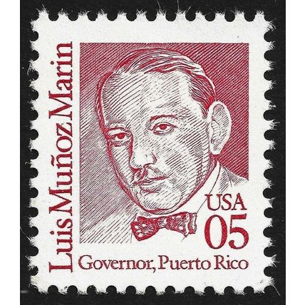 USA 1990 5c Luis Munoz Marin Sc#2173 MNG @A237