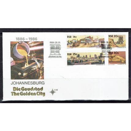 RSA 1988 CENTENARY OF JOHANNESBURG FDC - SA2