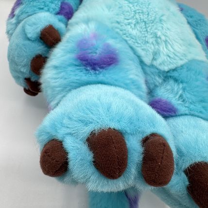 Disney Store Monsters Inc SULLEY Plush Toy Pixar Stuffed Animal 15” Blue Monster
