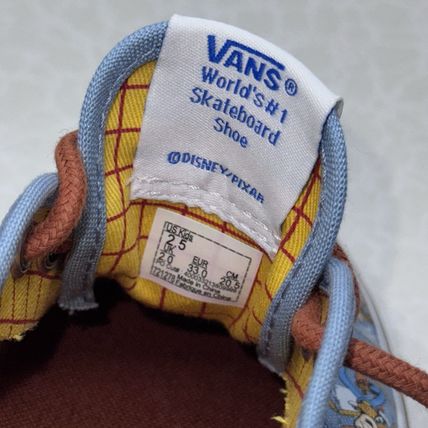 Vans Toy Story Woody Shoes Kids Size 2.5 Authentic Rare Disney Pixar w/ Box