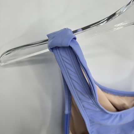 Aqua Couture One Shoulder Swimsuit M Blue Colorblock One-Piece NWT $60 MSRP