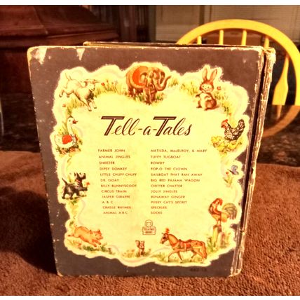 Tell-A-Tale The Sailboat That Ran Away By Madye Lee Chastain 1950 Great Shape