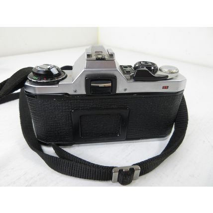 LOT of 2 Pentax ME Super 35mm SLR Cameras + Lens Minolta Bag AF200S Pentax Flash