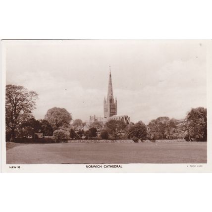 EC782 NORWICH CATHEDRAL . R/P POSTCARD