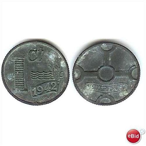 1942 Netherland 1 Cent