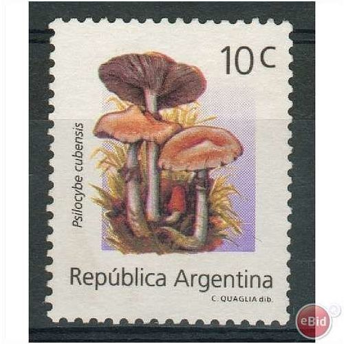 Argentina stamps - 1994 - Mushrooms 10c MNH