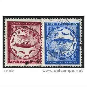 1954/1955 Michel 613+631 - #3 fine used (o)