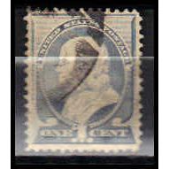 Used 212 1c Benjamin Franklin Just Clears RA0492