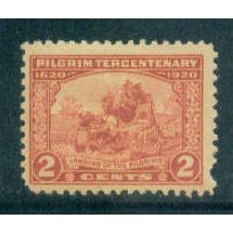 549 2c Landing of the Pilgrims Fine MHR M06681