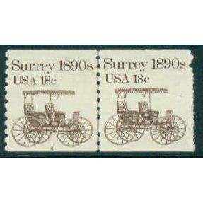 1907 18c Surrey Very Fine MNH Dry Gum CNP Left 6 A02162