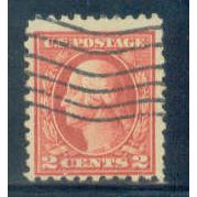 Used 425 2c George Washington Barely Clears A09625
