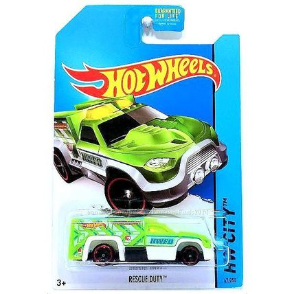 Hot Wheels - Rescue Duty: HW City 2014 - HW Rescue #47/250 *Treasure Hunt*