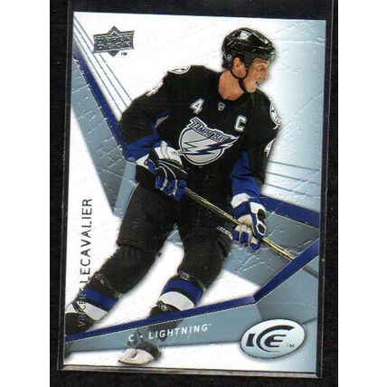 2008-09 Upper Deck Ice Hockey Set Vincent Lecavalier Card # 97