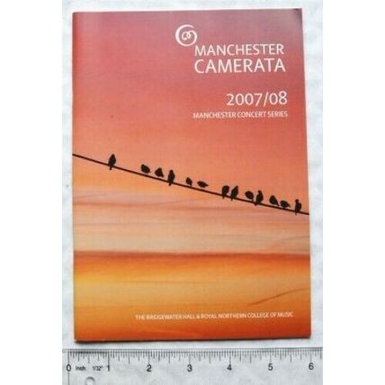 2007/08 programme Manchester Camerata, Concert Series