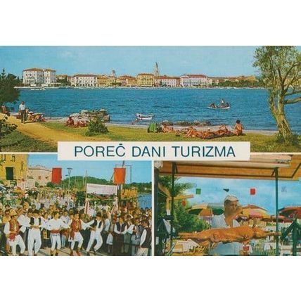 Porec Dani Tourizma Croatia Postcard
