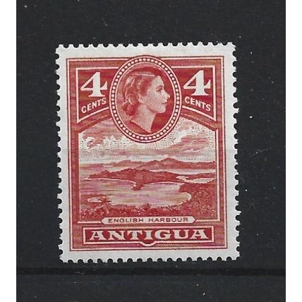 Antigua.SG124 4c English Harbour.Mounted Mint.Oct23