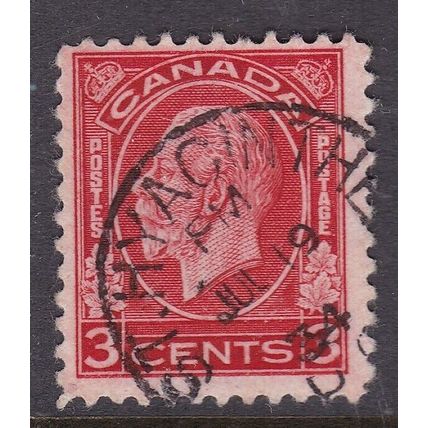 Canada 1934 ST HYACINTHE QC POSTMARK on George V 3c VGC