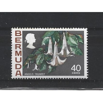 Bermuda.SG262a 40c Angel's Trumpet.Unmounted Mint.Mar25