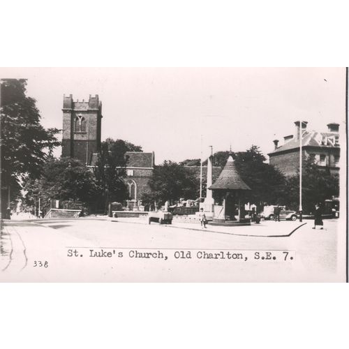 Vintage PC - St. Lukes Church, Old Charlton, nr Woolwich, London