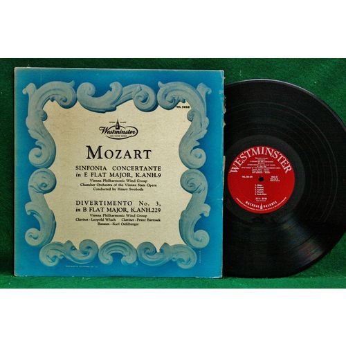 Vienna Wind Group/Swoboda/Wlach - Mozart: Sinfonia/Divertimento - WL 5020 - EX-